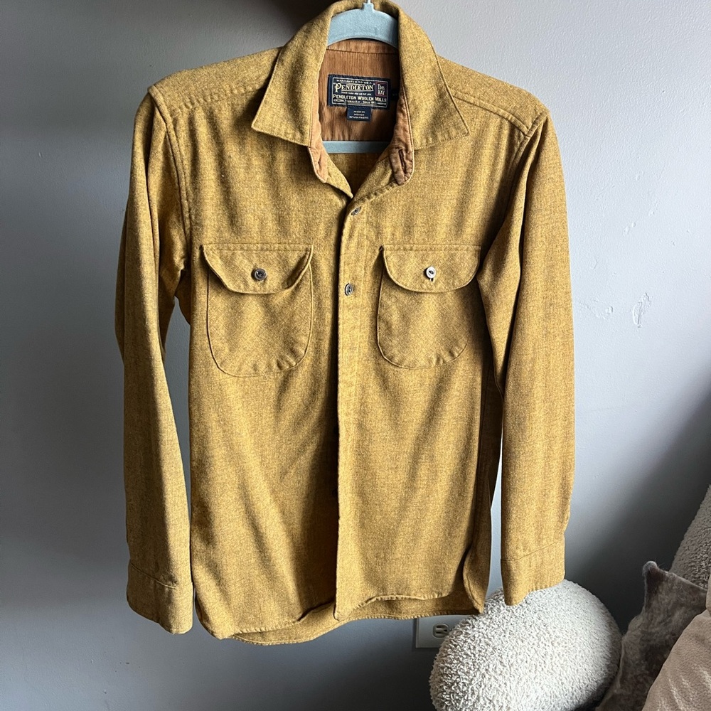 Pendleton Wool Shirt Jacket Thos. Kay Collection … - image 1